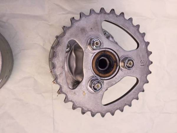 ホンダ５LモンキーAB27 純正ハブ　前後（中古）