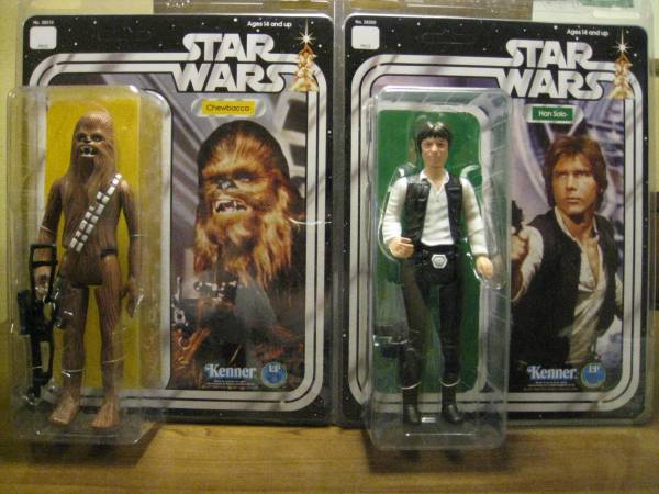 スターウォーズ 12インチ ケナーレトロ ソロ＆チューバッカ！