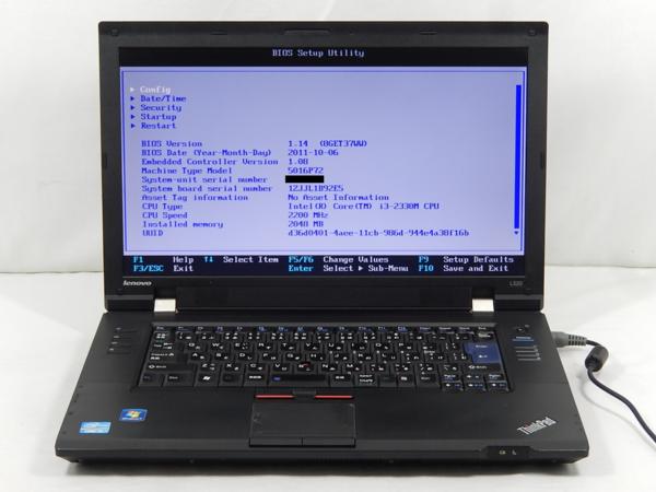 ☆Win10＋Office！L520【Core i5-2.5GHz/8GB/750GB/ブルーレイ】