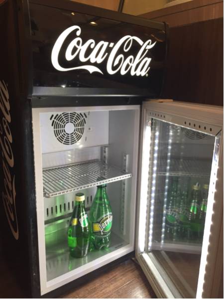 コカコーラ 非売品 ショーケース冷蔵庫 JR-CC25A コカ・コーラ（冷蔵庫