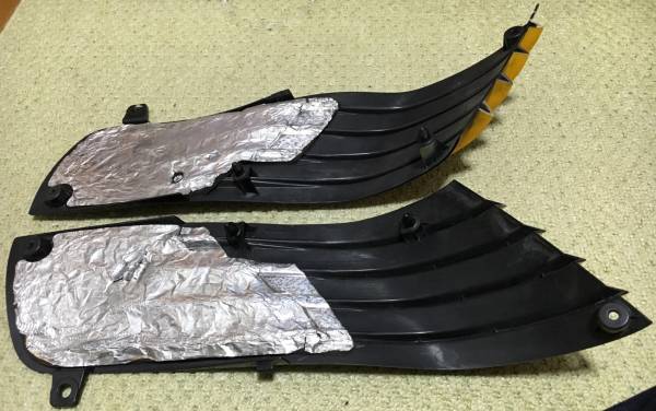ZZR1400 サイドカバー