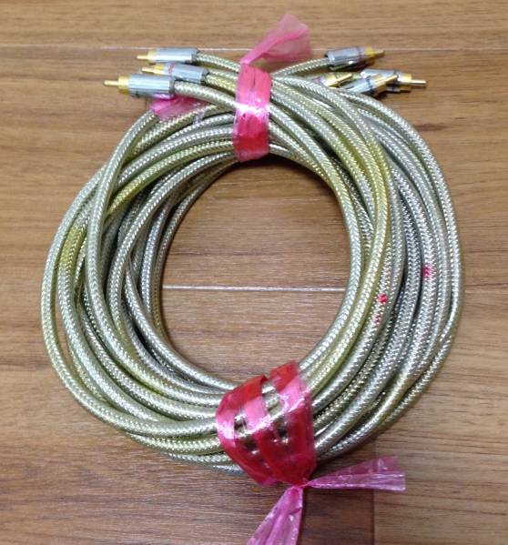 ■■オーディオテクニカ　RCAケーブル4メートル4ch■送料510円■