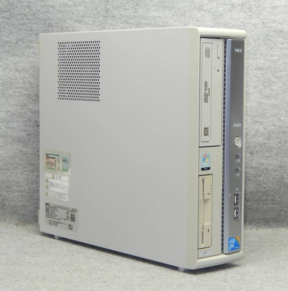 日本製 MY29RA-7 E7500 C2D-2.93GHz 160GB 2GB DVDマルチ Vista