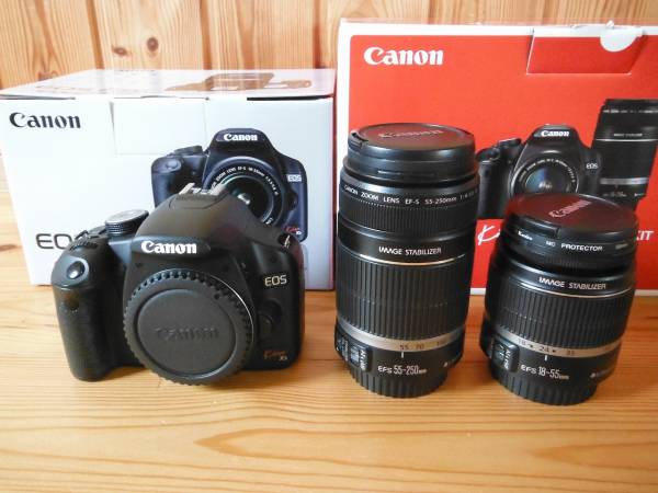 Canon EOS Kiss X3 ダブルズームキット 中古 キヤノン デジタル一眼