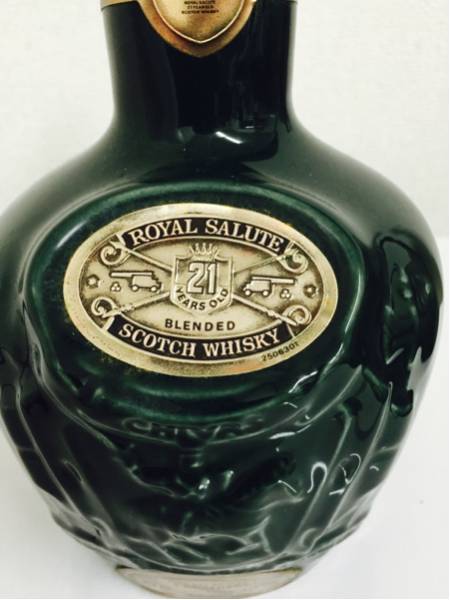 飲料・酒 【希少】Royal Salute 21年 古酒 Spode陶器ボトル