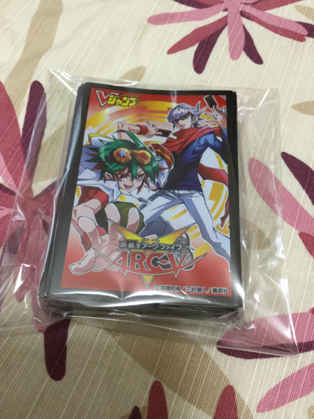 スリーブ 遊戯王 榊遊矢 ガガガ学園 Vジャンプ 赤馬零児 榊遊矢＆赤馬