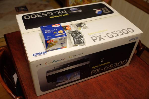 中古良品】EPSON PX-G5300 おまけインク多数 コンピュータ 周辺機器