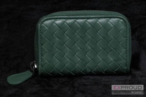 BOTTEGA VENETA ボッテガヴェネタ コインケース ・ グリーン・カーキ 