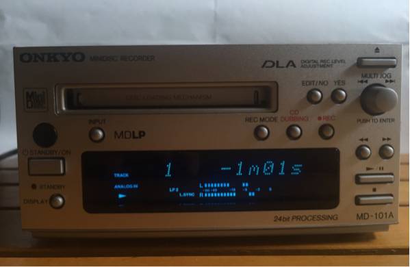 ONKYO MDレコーダー MD-101A 極上中古品