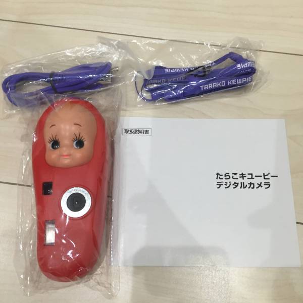 新品未使用】キューピー たらこ デジカメ キャラクター 広告