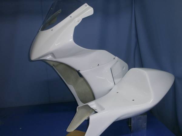 NSR50，80用NSFタイプアッパーカウルRSシートセット FRP製