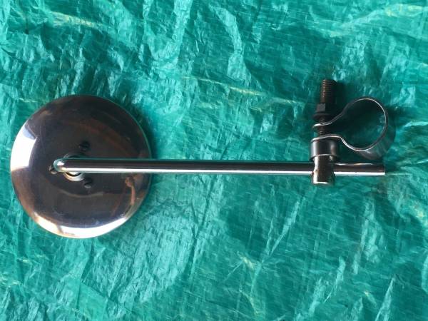 50'S純正ラウンドミラー(ＨＤ刻印有)②knuckle panナックルパン