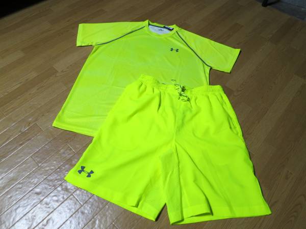 ⑫新品・希少 アンダーアーマー　上下L　クロコ柄　ジャージ