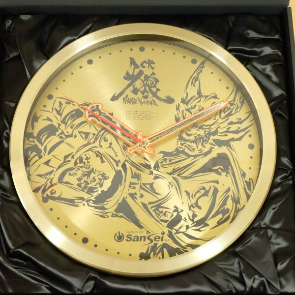 非売品 未使用 CR牙狼 MAKAINO HANA 魔界の花 掛け時計