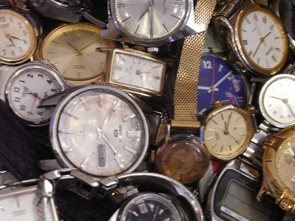 腕時計大量セット□SEIKO CITIZEN CASIO等100個以上□① こ画像は
