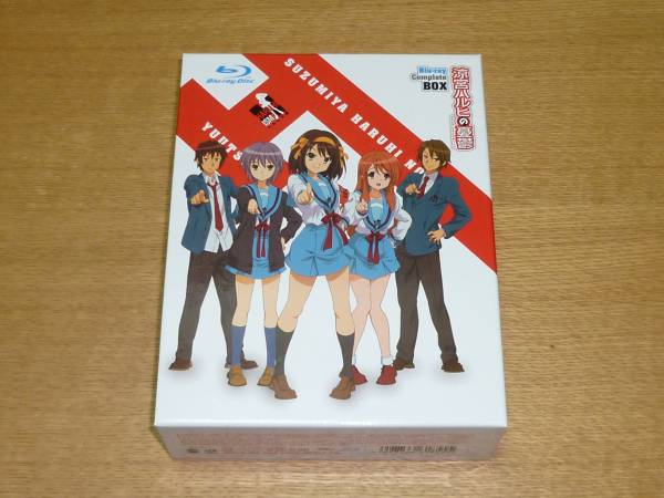 中古美品】 涼宮ハルヒの憂鬱 ブルーレイ コンプリート BOX 日本