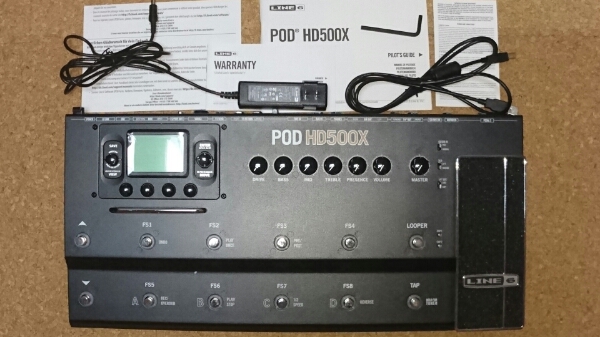 LINE6 POD HD 500（アンプシミュレーター） Line6(ラインシックス