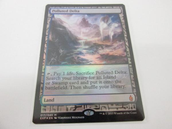 MTG 汚染された三角州/Polluted Delta 英語版 EXP Foil▽A5703