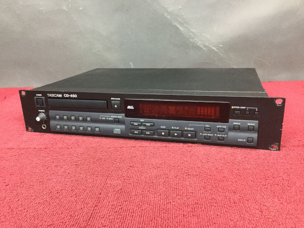 TASCAM CD-450 業務用CDプレーヤー◆現状品