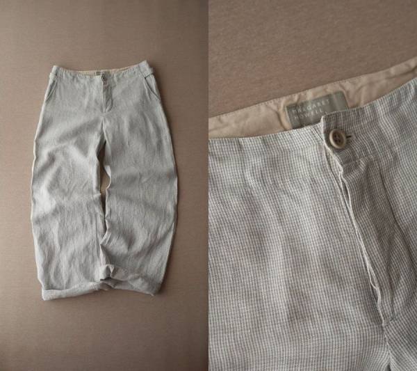 MARGARET HOWELL マーガレットハウエル リネンパンツ ①