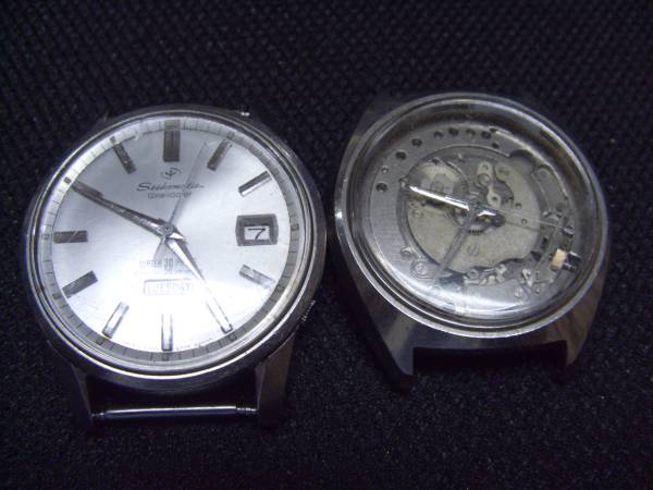 セイコーマチックweekdater、文字盤無SEIKO5ジャンクです。 【公式通販】