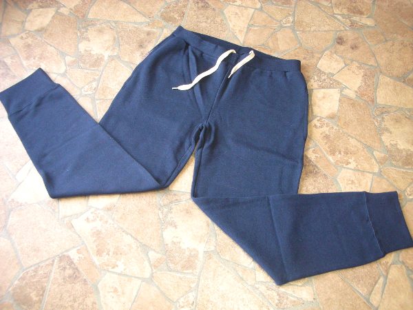 【ポールスミス】スウェット素材春夏パンツ★新品　ネイビー　Ｌ
