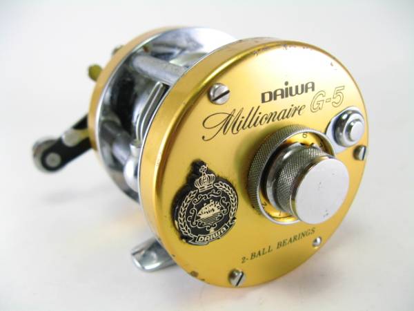 ロ*ー様 DAiWA ダイワ Millonaire ミリオネア G-5 DAIWA Millionaire G-5 ミリオネアG-5/オールドタックル ダイワ 【公式