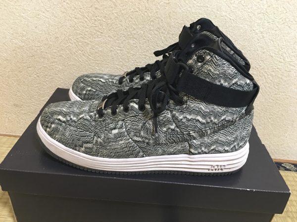 美品★NIKE LUNAR FORCE 1 HI★JORDANSUPREMEFRAGMENT