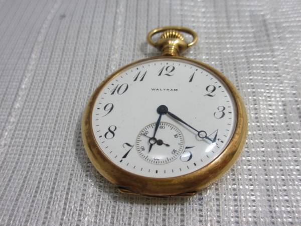WALTHAM ウォルサム 懐中時計 シンプルでかっこいい時計 中古