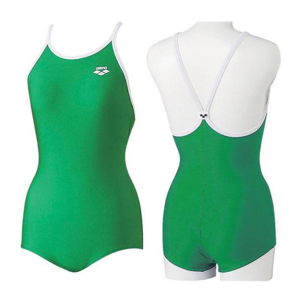 新品 ARN 185WK arena 女性用 スクール水着 GRN 緑 グリーン S 新品 ARN 185WK arena 女性用 スクール水着 GRN 緑 グリーン S