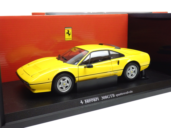 京商 フェラーリ308GTB クアトロバルボーレ （イエロー)