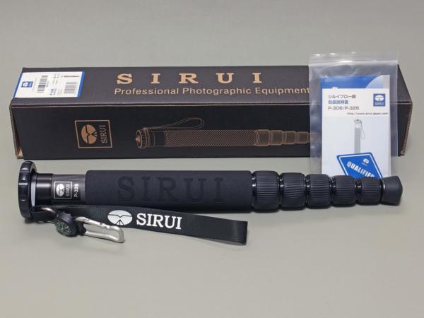 ◎SIRUI■P-326■プロ仕様■8層構造■カーボン■一脚