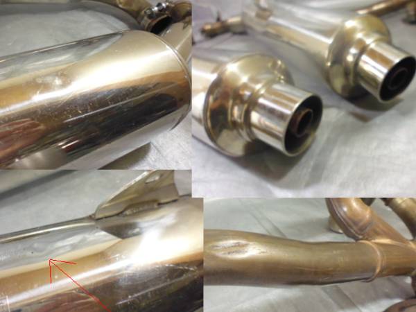 VTR1000F　純正マフラー　逆車　606169