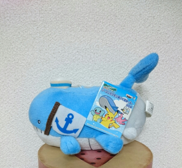 ポケモンぬいぐるみ シーズンポケモンぬいぐるみ～海～　ホエルオー ポケモン ぬいぐるみ ホエルオー シーズン 海 一度人手に渡ったおです