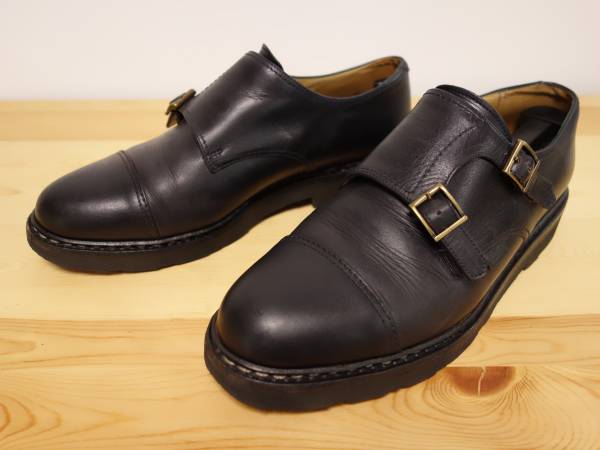 Paraboots パラブーツ ウィリアム ダブルモンクストラップ 7 1/2 良品