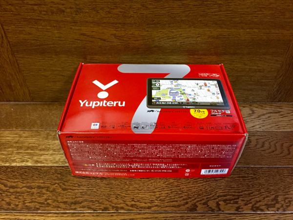 送料無料☆ユピテル 7型フルセグ ポータブルナビ MOGGY YPF778si MOGGY