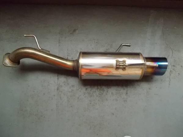 エスティマACR・MCR ガナドール チタンRouge リアマフラー