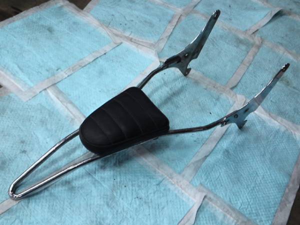 バルカン　バックレスト　シーシーバー　約64cm 流用にも