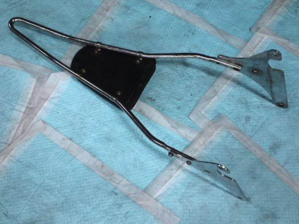 バルカン　バックレスト　シーシーバー　約64cm 流用にも