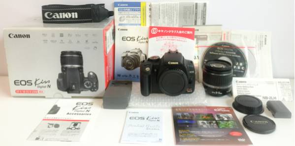 ☆極上品☆キヤノンCanon EOS KISS DIGITAL N 純正レンズキット