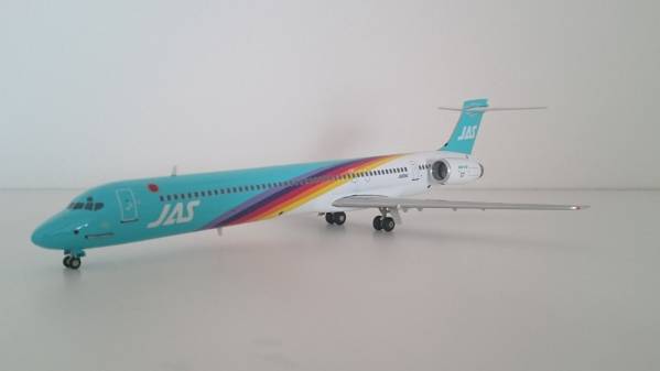 MD-90 JAS 1:200 Japan Air McDonnell Douglas Jet-X - JALUX JAS日本