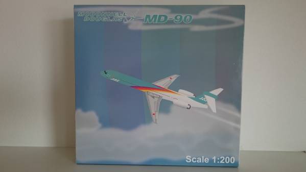 MD-90 JAS 1:200 Japan Air McDonnell Douglas Jet-X - JALUX JAS日本