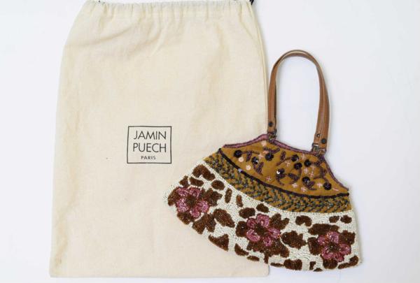 1753-16H0859★ジャマンピュエッシュ★小さなビーズ装飾バッグ