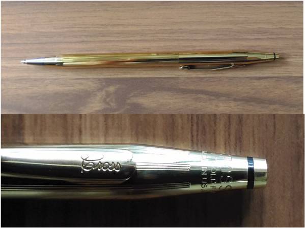 CROSSクロス ボールペン クラシックセンチュリー 18KT 2802 美品 CROSS