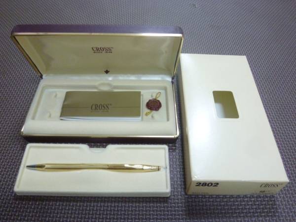 CROSSクロス ボールペン クラシックセンチュリー 18KT 2802 美品 CROSS
