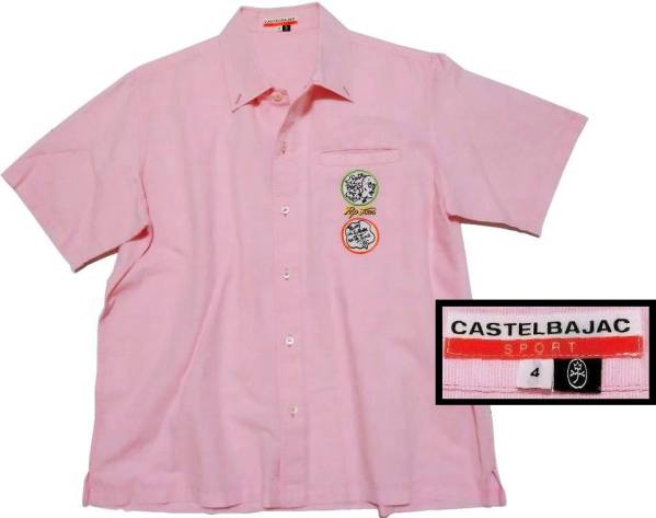 カステルバジャック★B/D半袖シャツ（４）定価約２万★未使用品