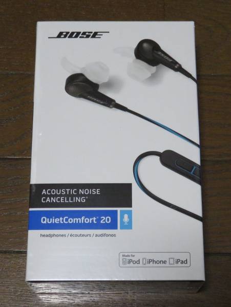 BOSE QuietComfort 20i ノイズキャンセリングイヤホン 新品 ヨドバシ