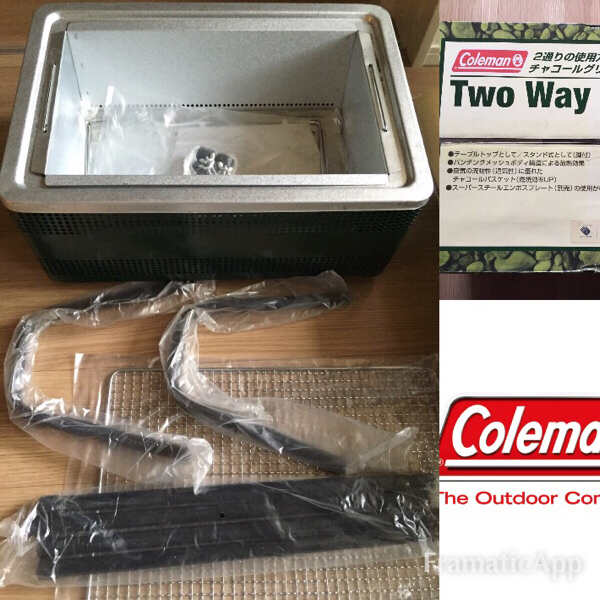 ★新品 コールマン 2weyグリル バーベキュー コンロ格安 未使用