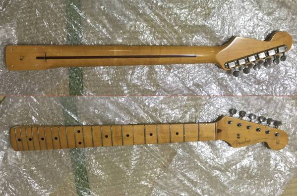 フェンダーfender ST57 ストラトネック材 メイプル フェンダー