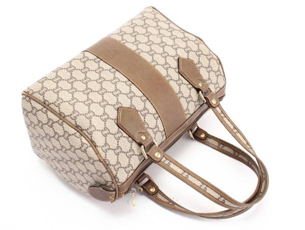 希少 オールド グッチ レディース トート ハンド バッグ